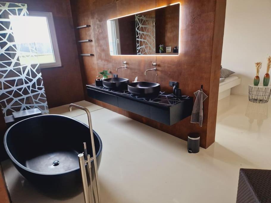 Exklusives Design-Penthouse Mc1 Apartment Seligenstadt Exterior foto